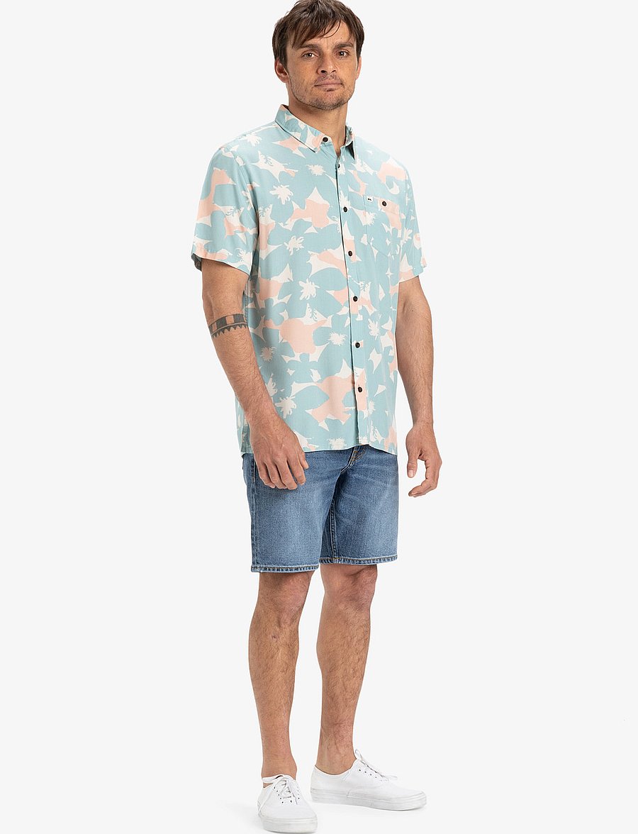 Quiksilver - SAFE PARADISE SS - toppar & t-shirts - aquifer handtman - 4