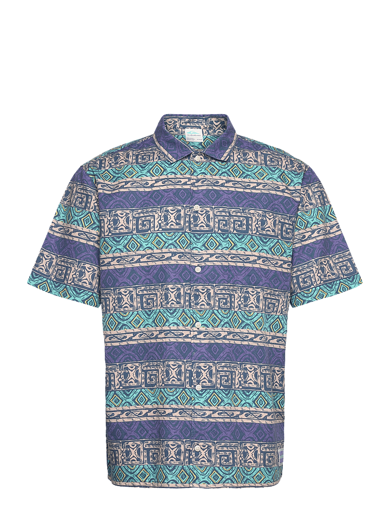 Quiksilver - GLOBAL HEAT SS - alussärgid ja t-särgid - aqua sky global heat 32x32 - 1