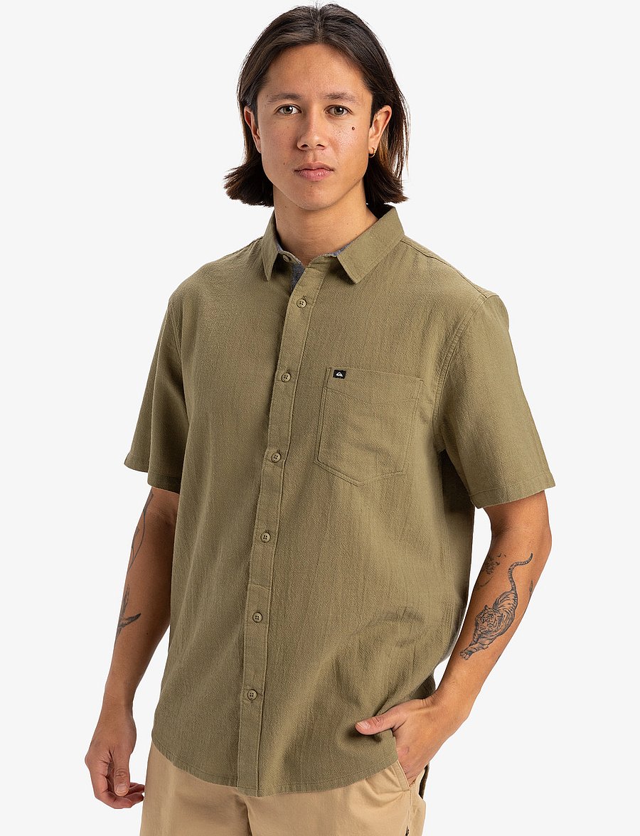 Quiksilver - TIME BOX - oberteile & t-shirts - aloe - 5