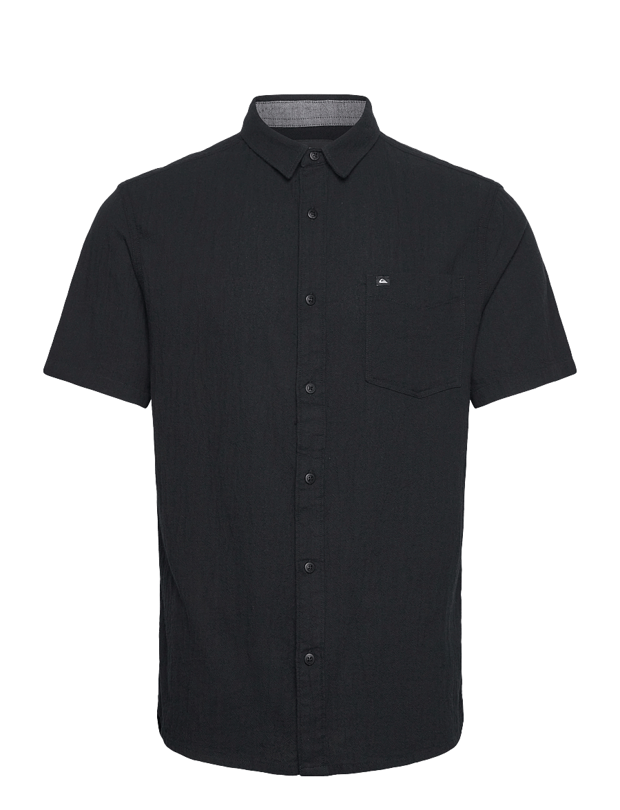 Quiksilver - TIME BOX - oberteile & t-shirts - black - 1