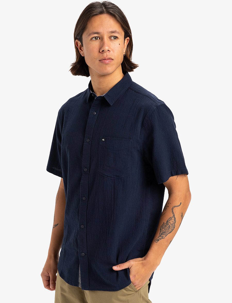 Quiksilver - TIME BOX - oberteile & t-shirts - dark navy - 5