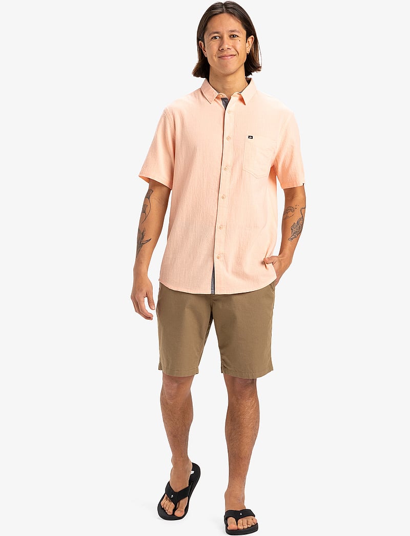 Quiksilver - TIME BOX - oberteile & t-shirts - peach parfait - 3