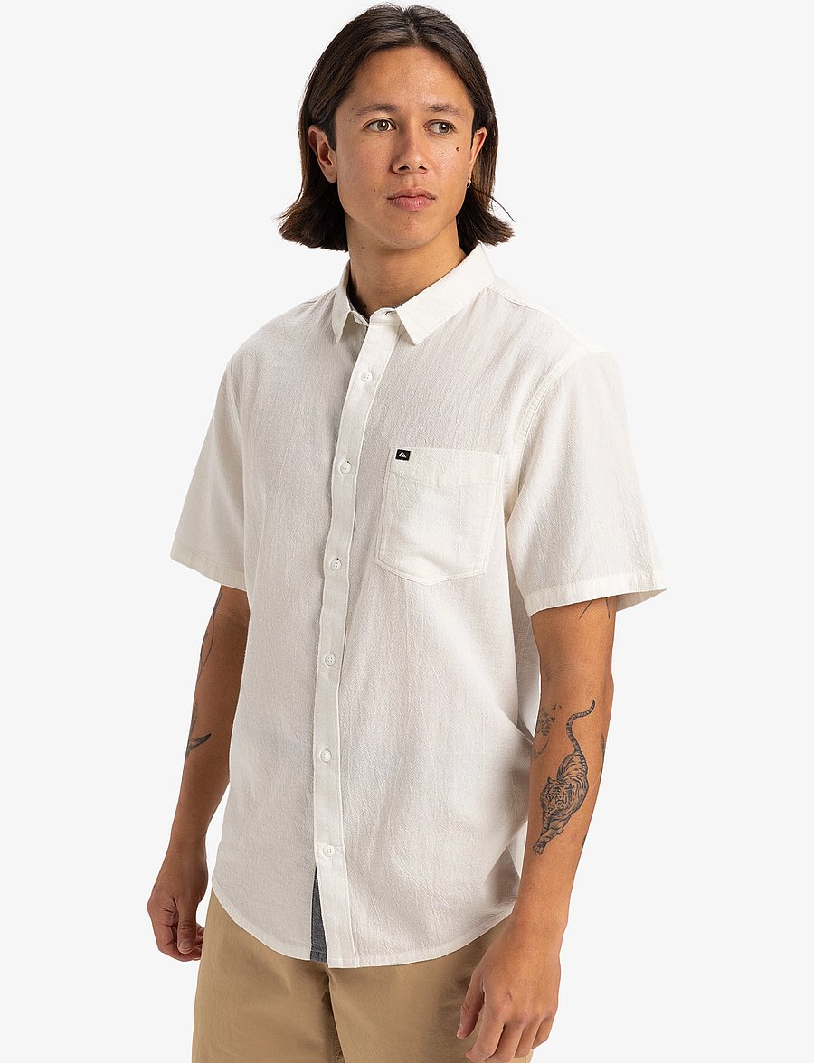 Quiksilver - TIME BOX - oberteile & t-shirts - snow white - 5