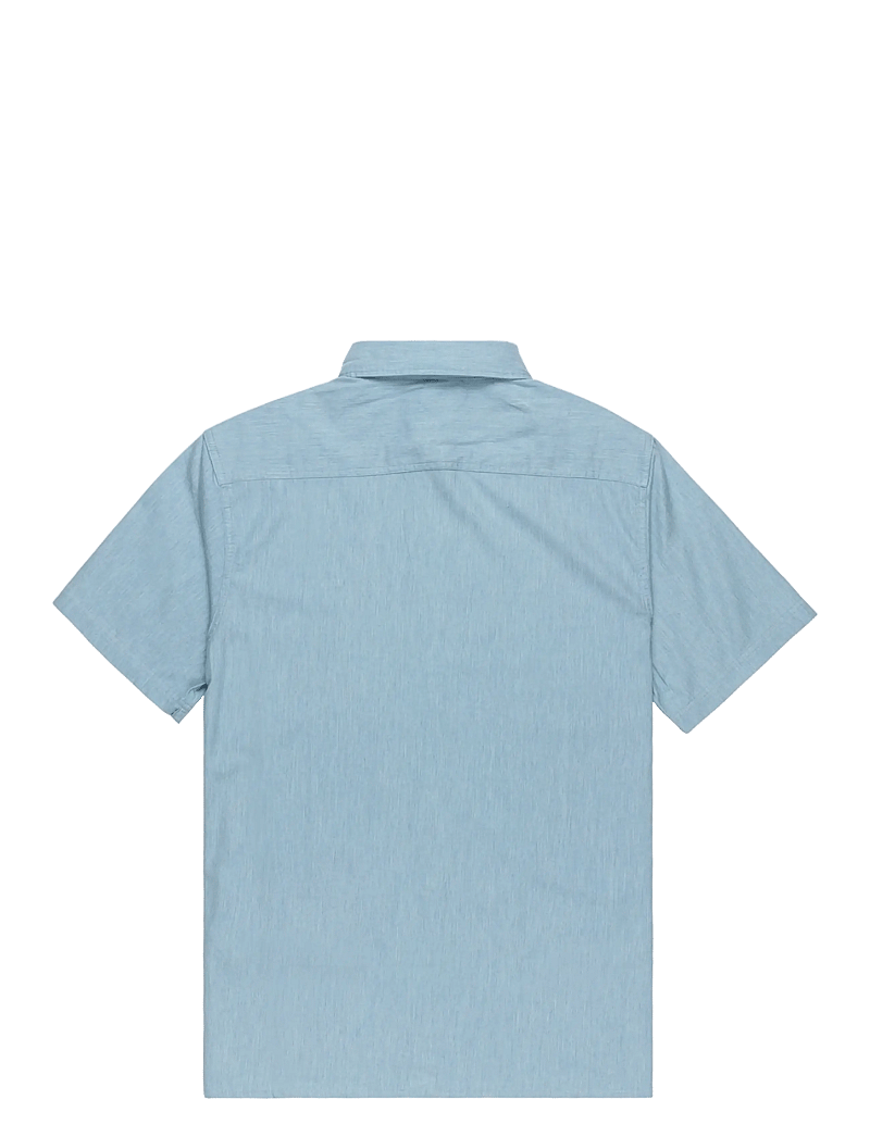 Quiksilver - MW PREMIUM STRETCH SS - toppe & t-shirts - ashley blue - 2