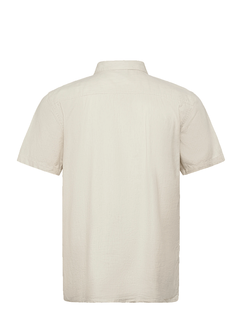 Quiksilver - MW PREMIUM STRETCH SS - toppe & t-shirts - bone white - 2