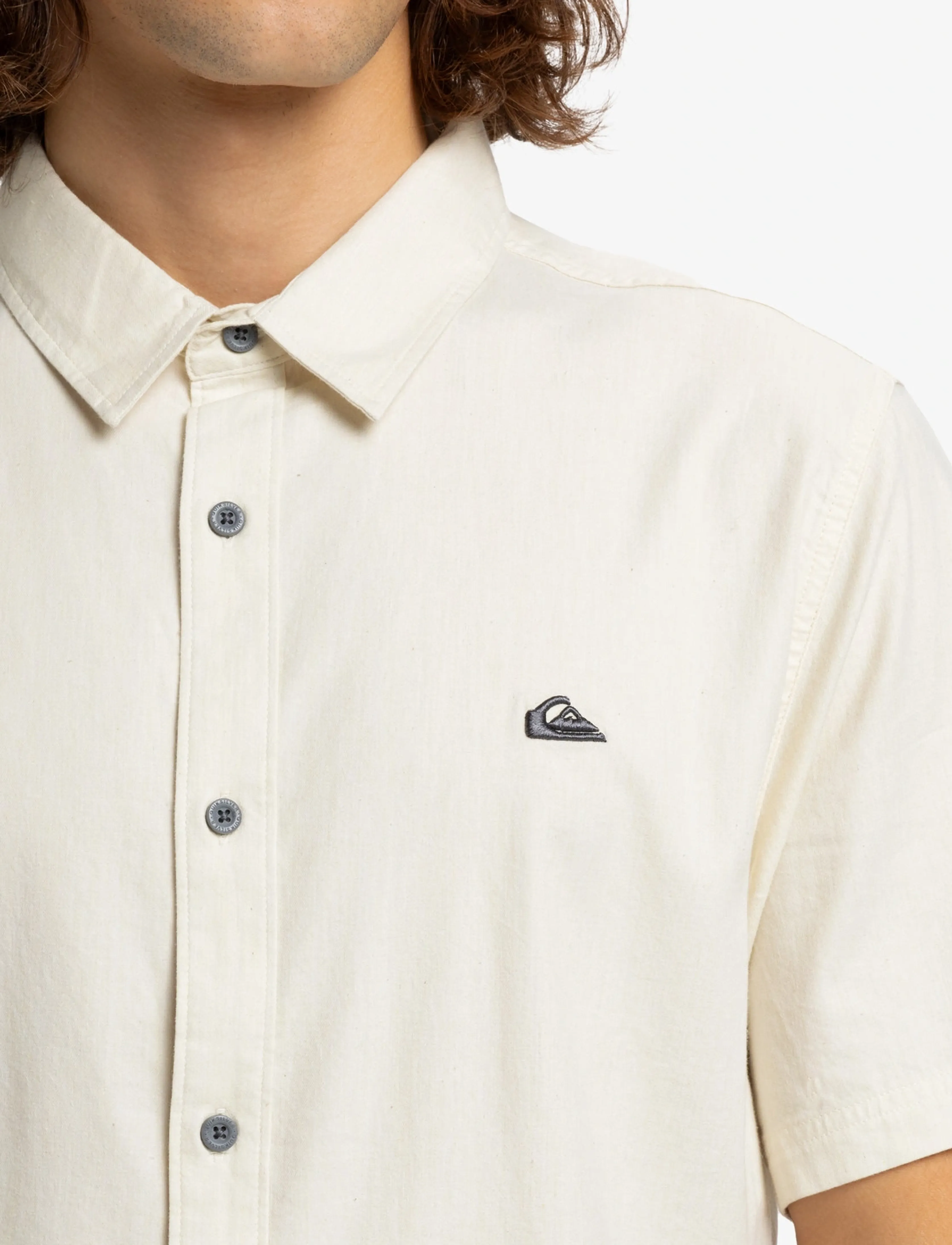 QUIKSILVER Mw Premium Stretch Ss kortärmade skjortor herr – bild 5