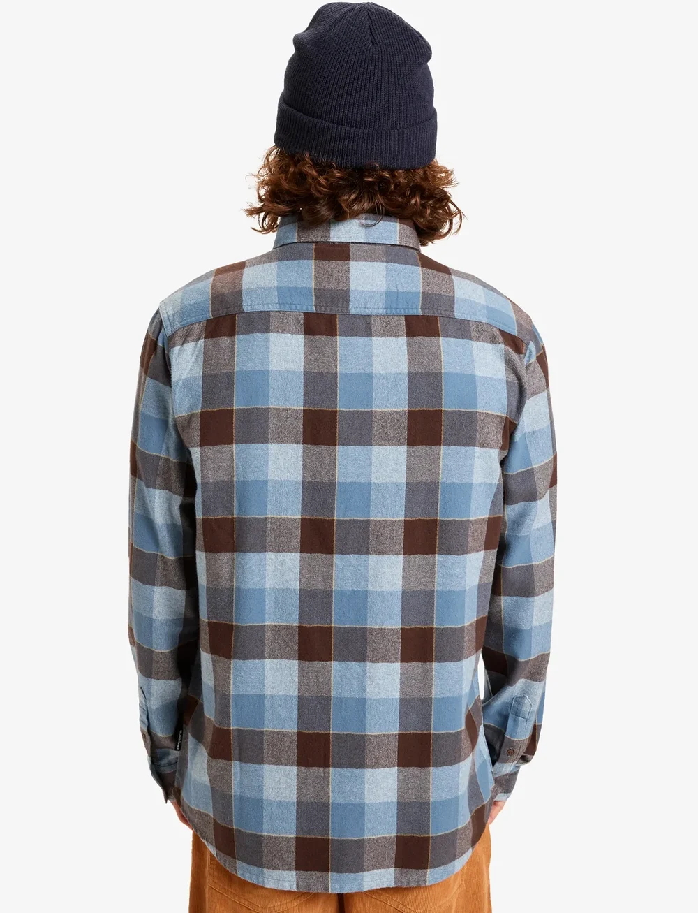 Quiksilver - MOTHERFLY PLAID LS SHIRT - tops & t-shirts - china blue motherfly check - 3
