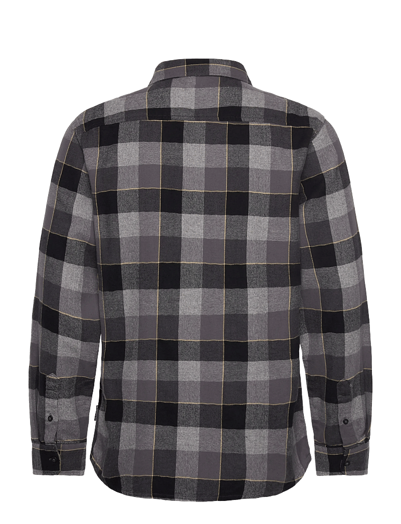 Quiksilver - MOTHERFLY PLAID LS SHIRT - tops & t-shirts - iron gate motherfly check - 2