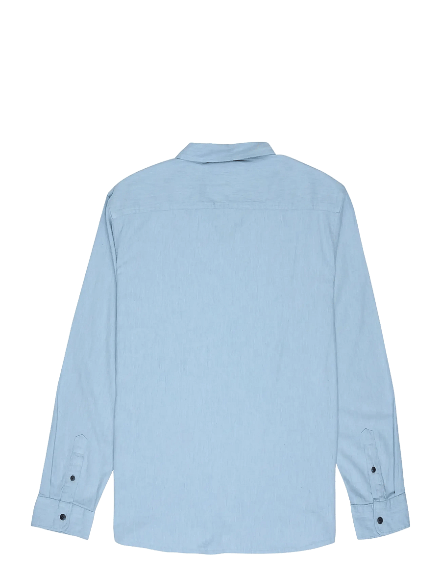 Quiksilver - MW PREMIUM STRETCH LS - toppar & t-shirts - ashley blue - 1