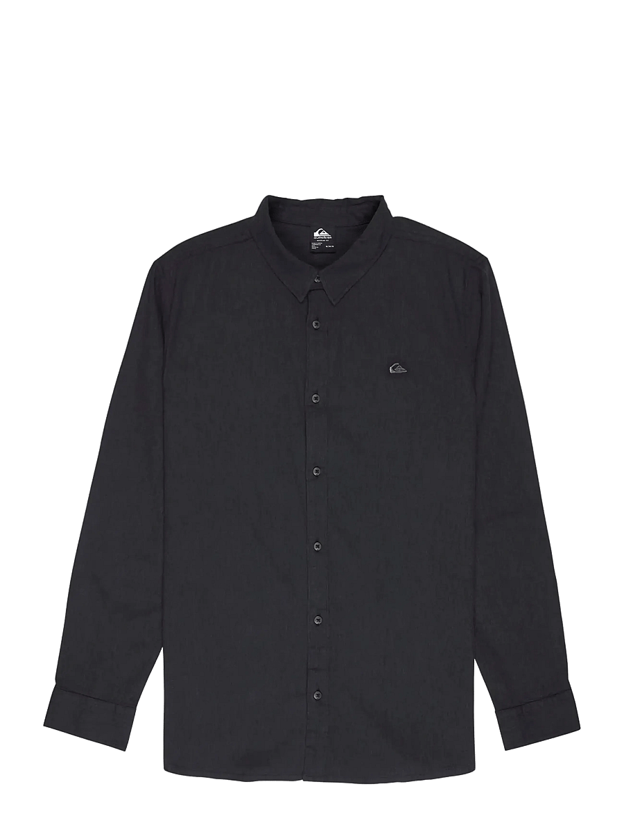 Quiksilver - MW PREMIUM STRETCH LS - oberteile & t-shirts - black - 1