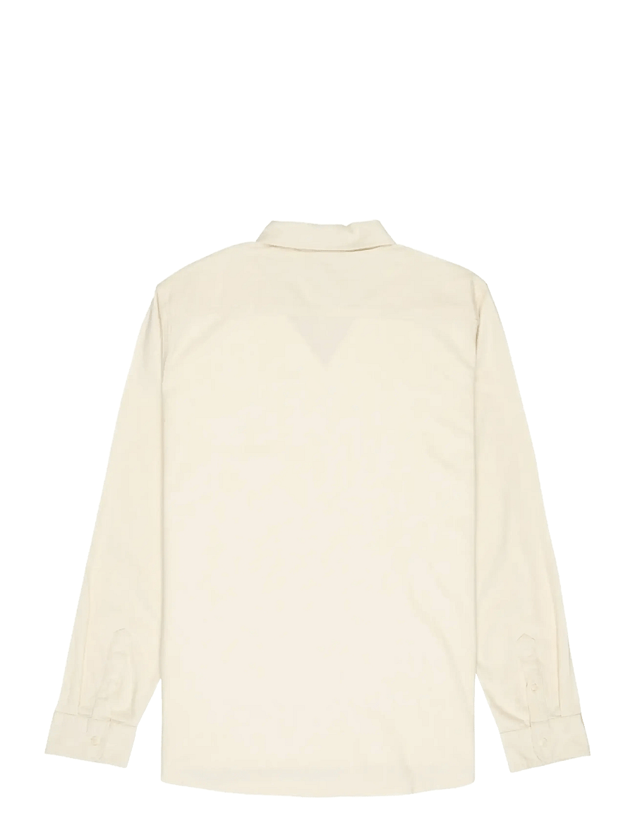 Quiksilver - MW PREMIUM STRETCH LS - alussärgid ja t-särgid - bone white - 1