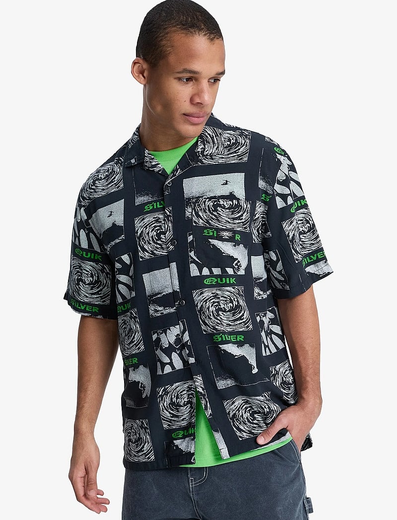 Quiksilver - MERCURY TUBES - oberteile & t-shirts - mercury tube black - 0