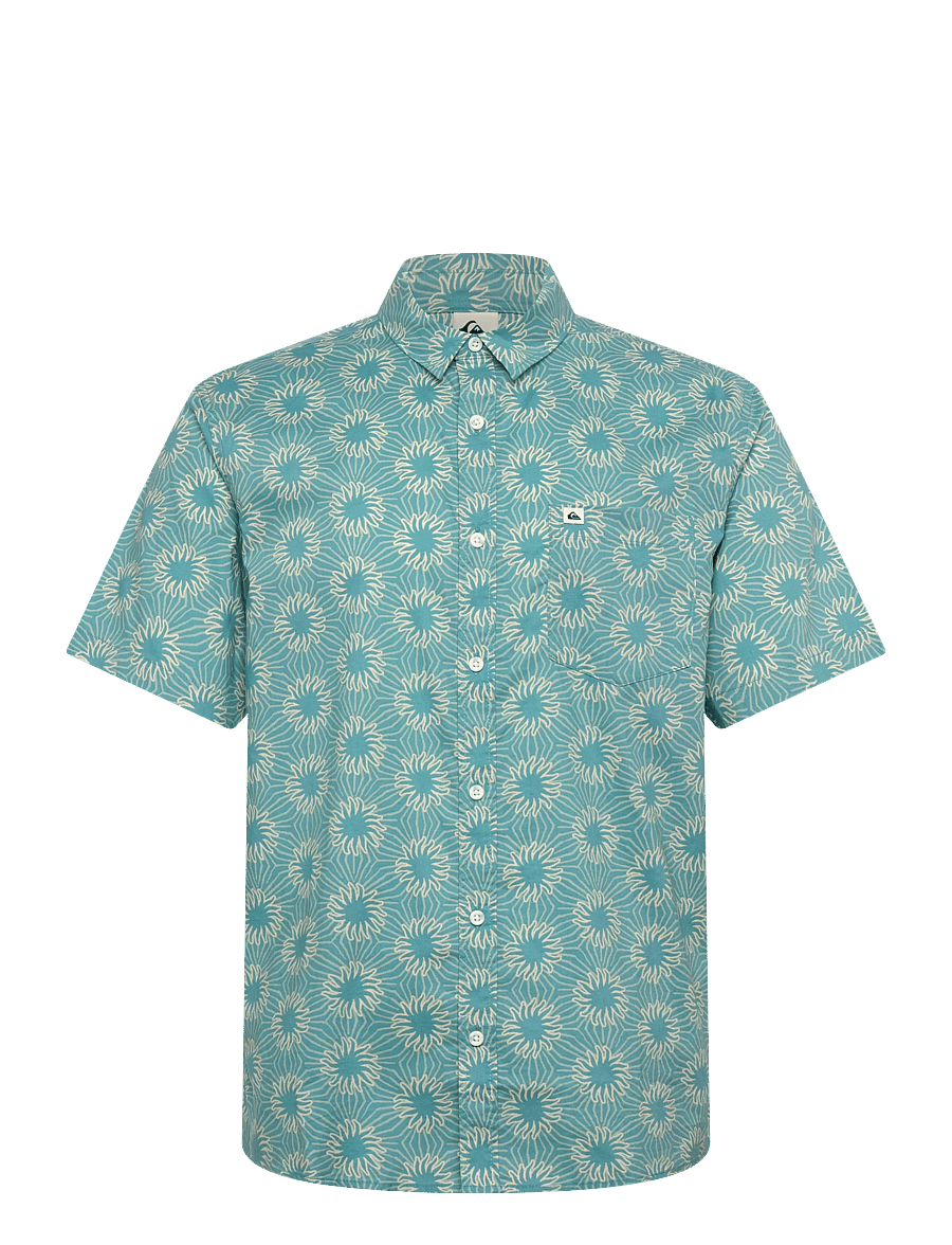 Quiksilver - APERO CLASSIC SS - oberteile & t-shirts - aqua ocean mayhem 32 - 1