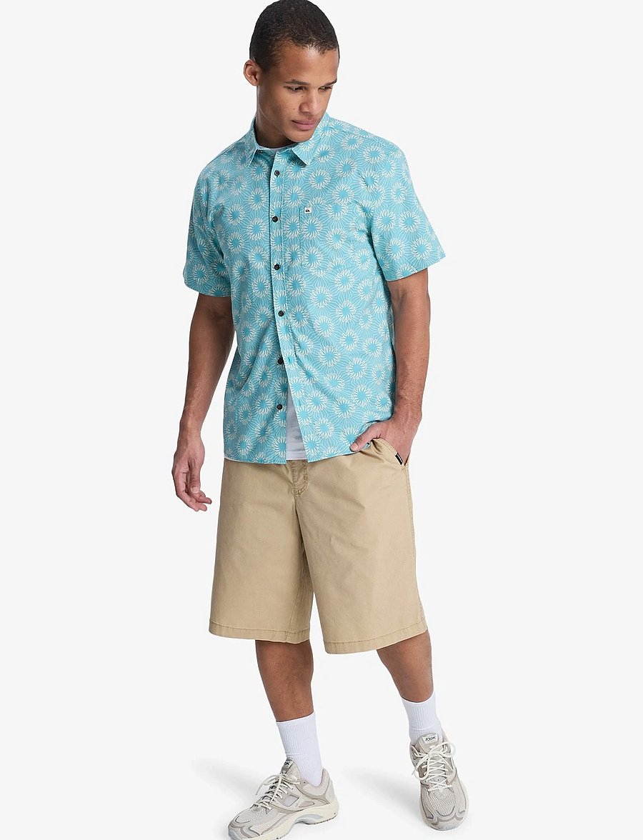 Quiksilver - APERO CLASSIC SS - oberteile & t-shirts - aqua ocean mayhem 32 - 4