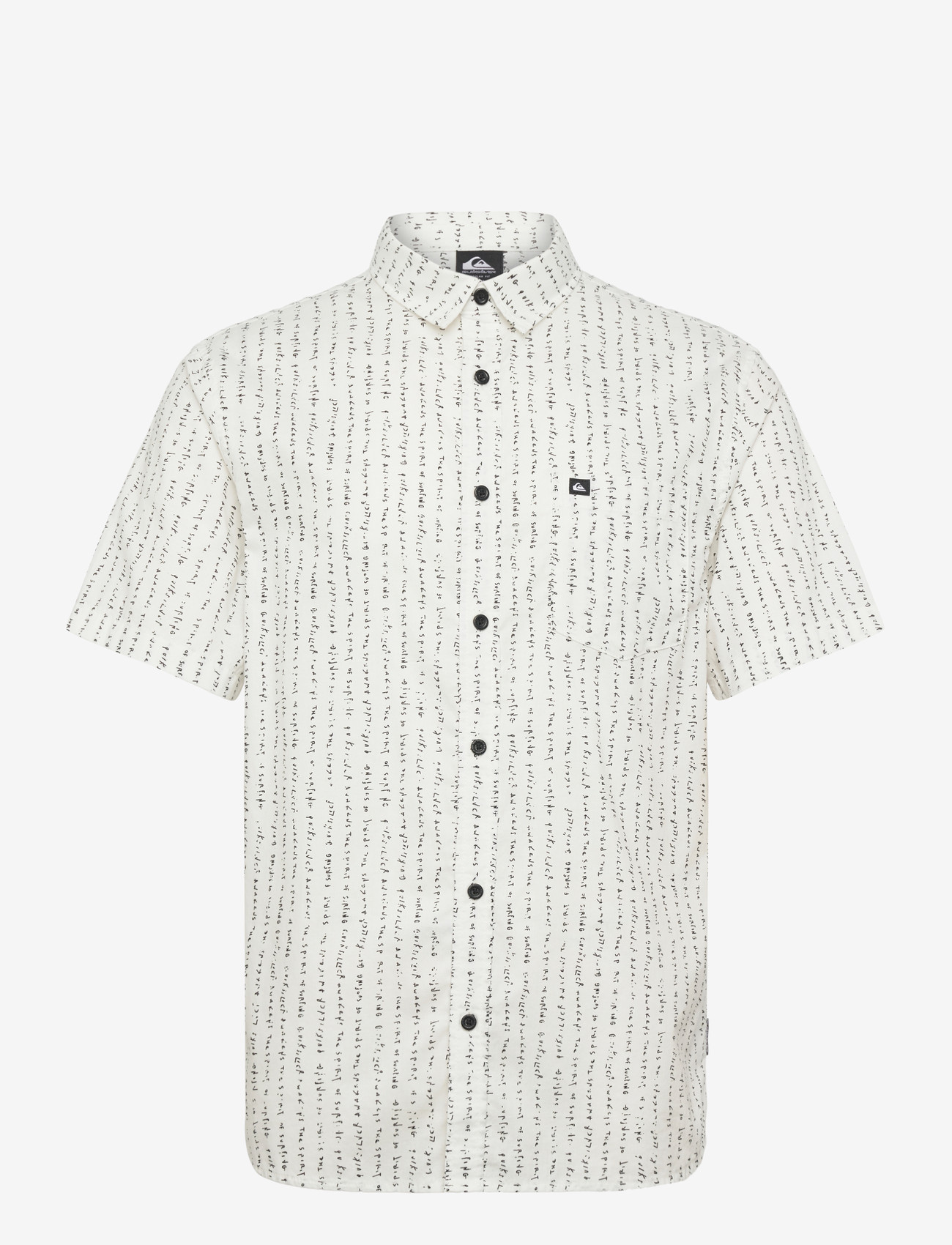Quiksilver - APERO CLASSIC SS - skjorter - bone quik thoughts - 1
