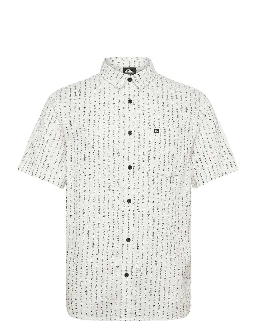 Quiksilver - APERO CLASSIC SS - paidat - bone quik thoughts - 1