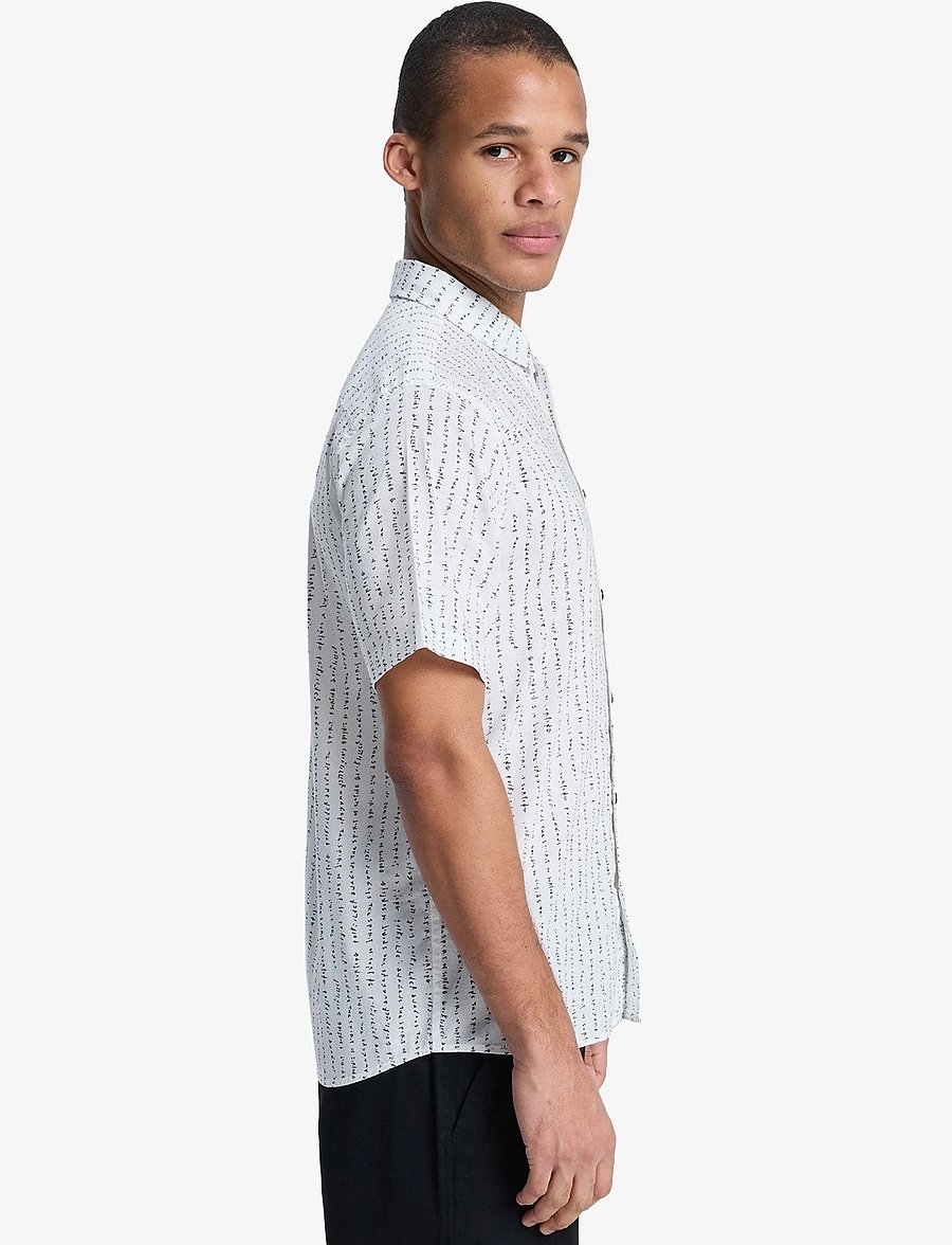 Quiksilver - APERO CLASSIC SS - paidat - bone quik thoughts - 5