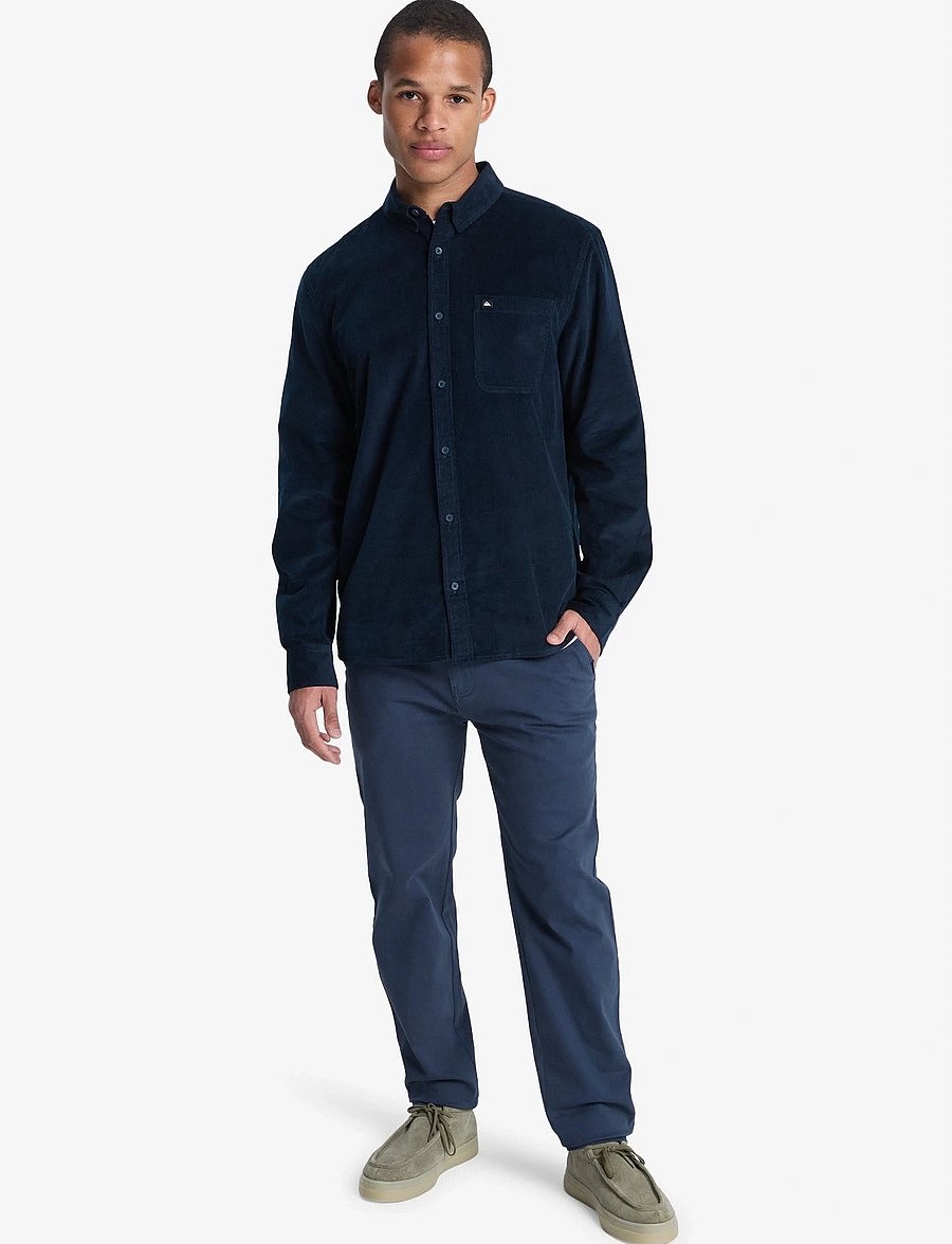 Quiksilver - SMOKE TRAIL CORD - dark navy - 4