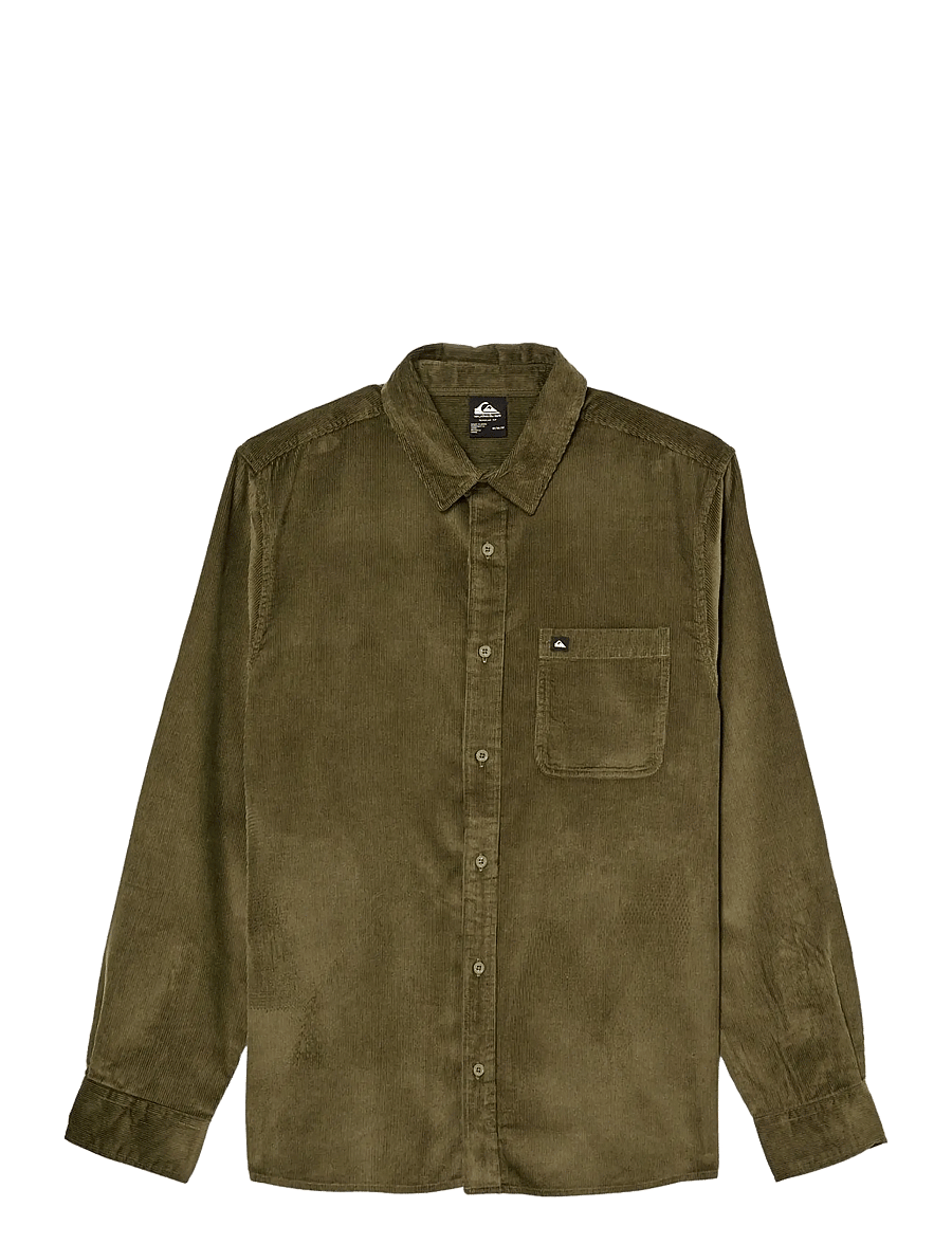 Quiksilver - SMOKE TRAIL CORD - alussärgid ja t-särgid - grape leaf - 1