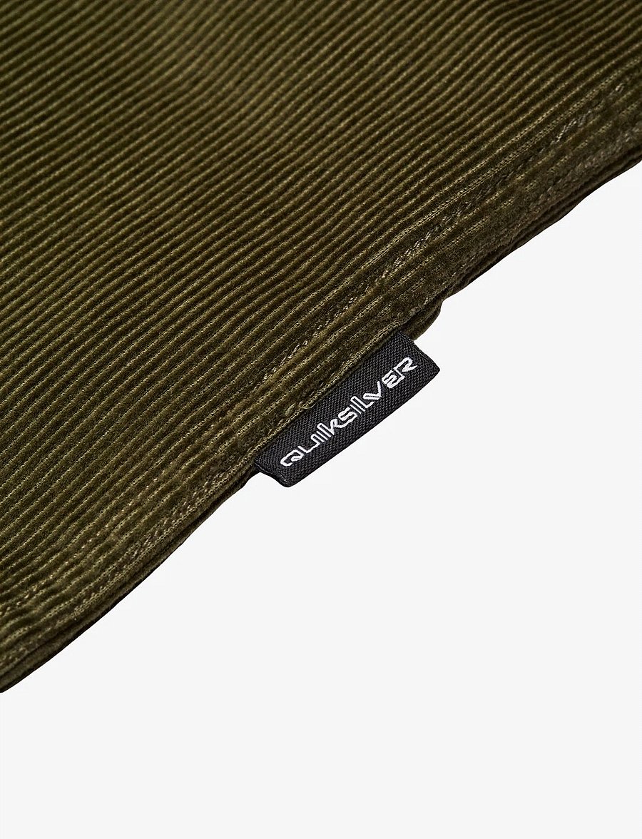 Quiksilver - SMOKE TRAIL CORD - alussärgid ja t-särgid - grape leaf - 5