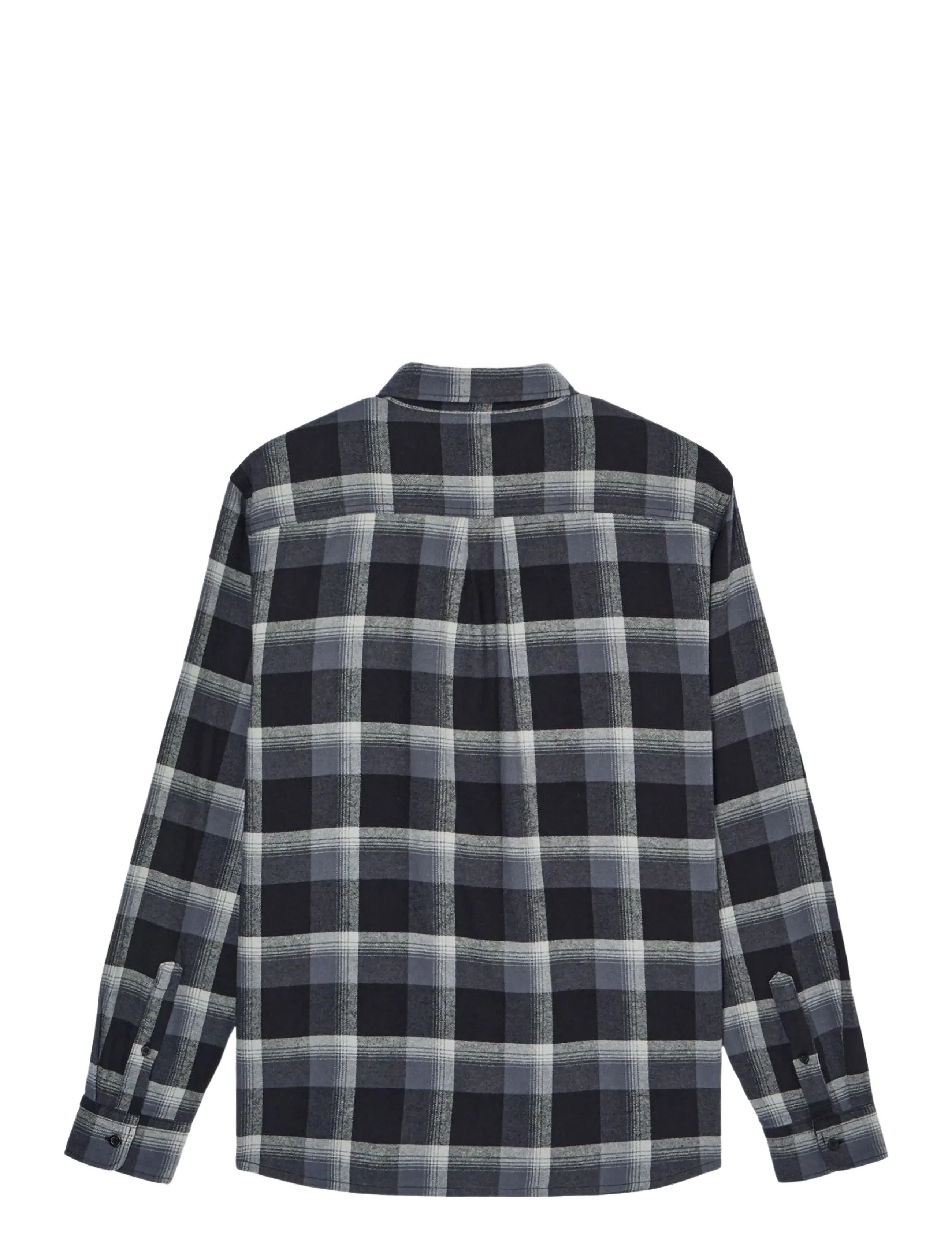 Quiksilver - MOTHERFLY PLAID LS - black motherfly - 2