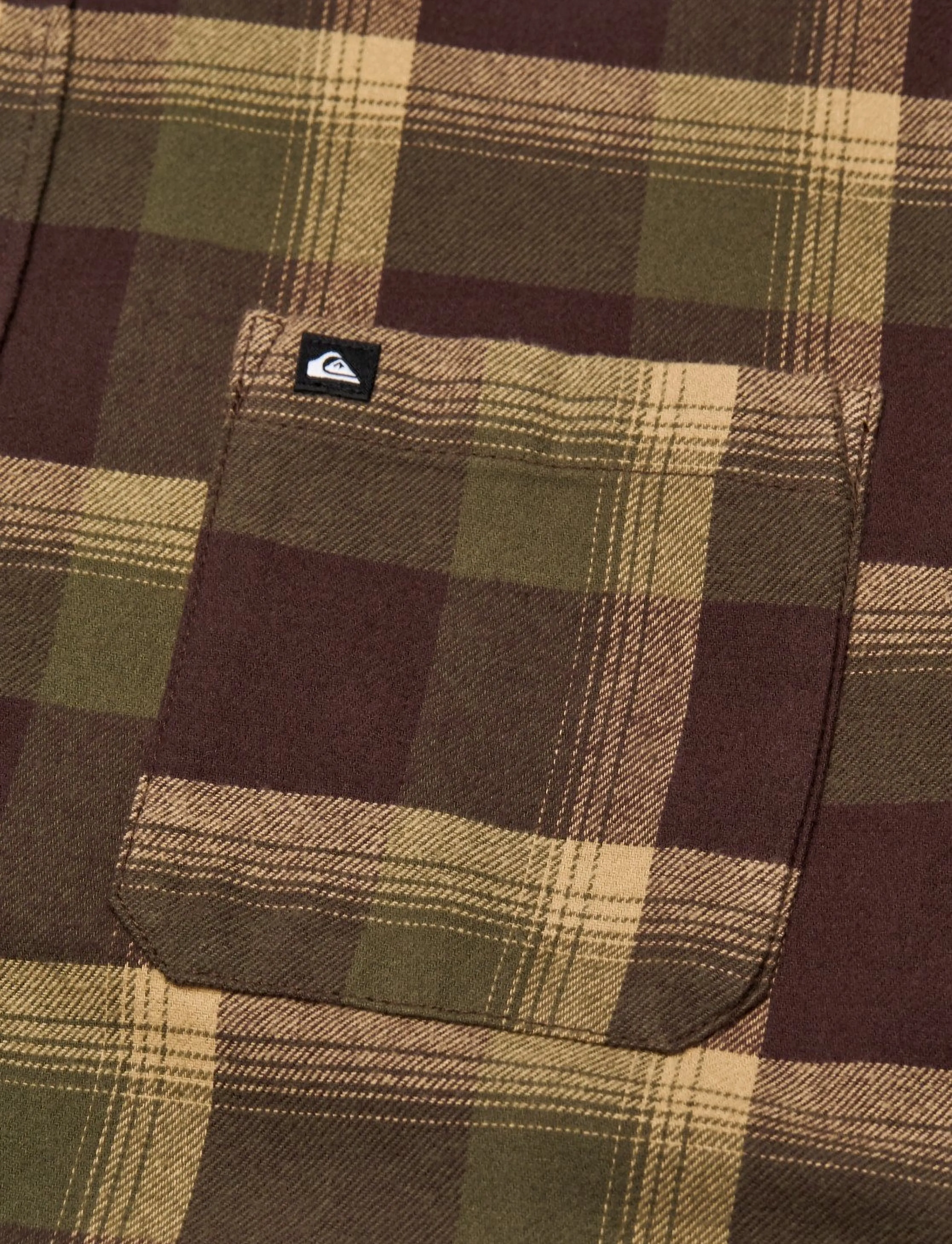 Quiksilver - MOTHERFLY PLAID LS - tops & t-shirts - grape leaf motherfly - 5