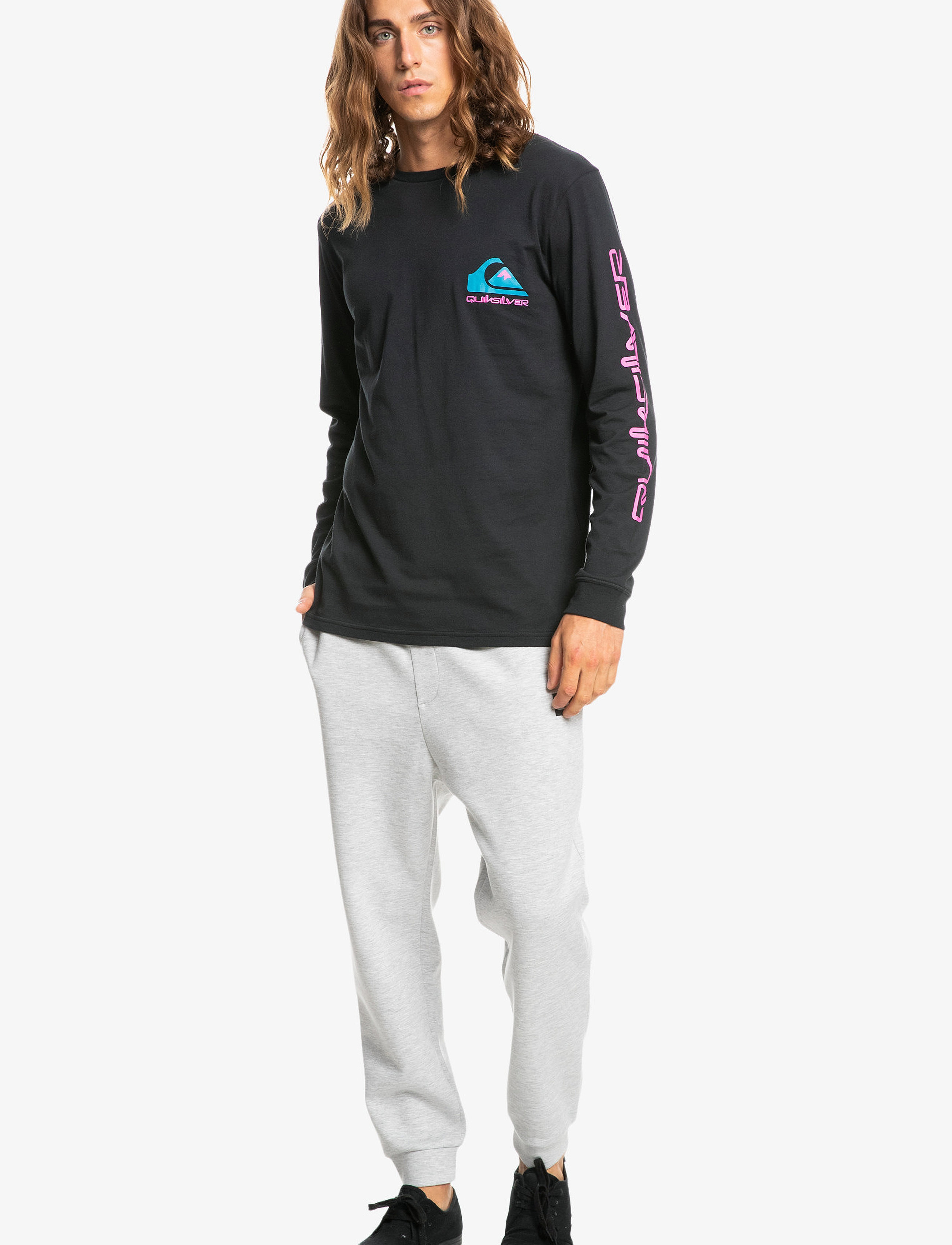 Quiksilver - OMNI LOGO LS - black - 5
