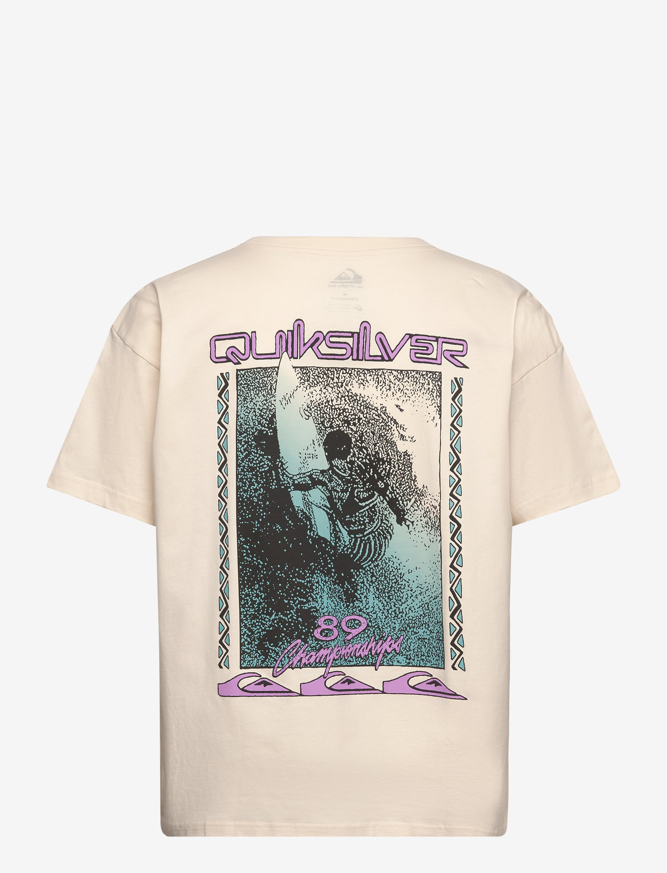 Quiksilver - BACK FLASH SS - birch - 1