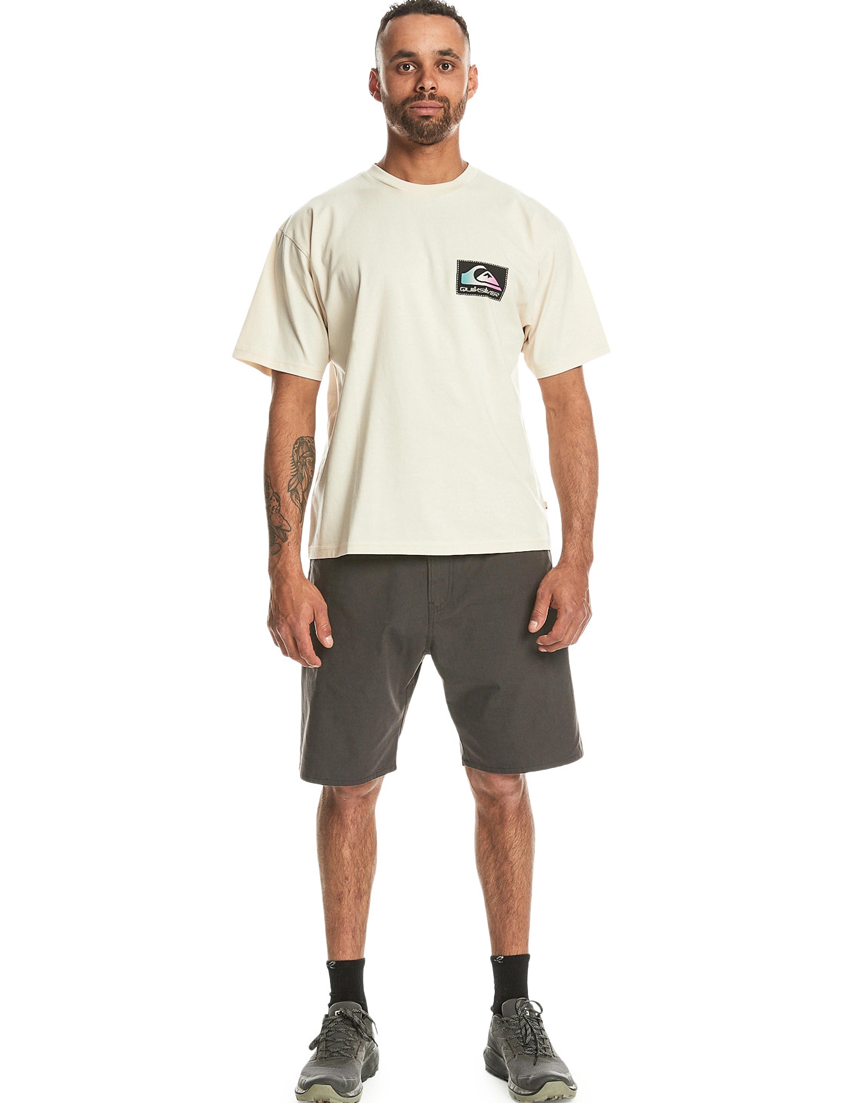 Quiksilver - BACK FLASH SS - birch - 4