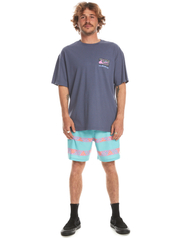 Quiksilver - SPIN CYCLE SS - short-sleeved t-shirts - crown blue - 4