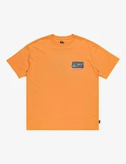 Quiksilver - SPIN CYCLE SS - short-sleeved t-shirts - tangerine - 0