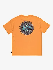 Quiksilver - SPIN CYCLE SS - short-sleeved t-shirts - tangerine - 1