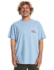 Quiksilver - TAKE US BACK LOGO SS - short-sleeved t-shirts - hydrangea - 2
