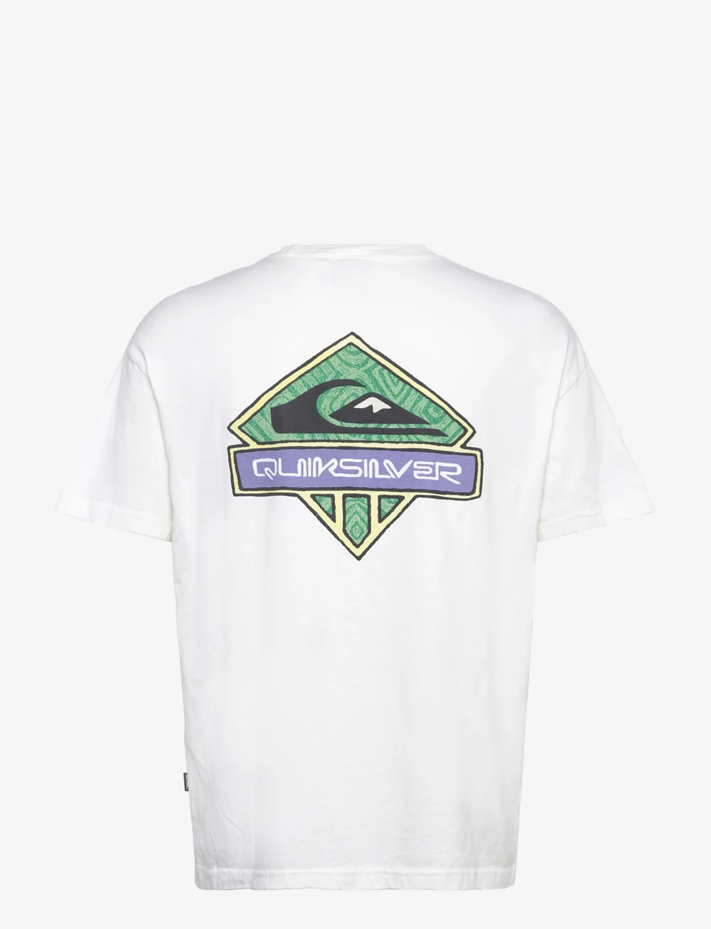 Quiksilver - GH QS CRYSTAL JET SS - oberteile & t-shirts - snow white - 2