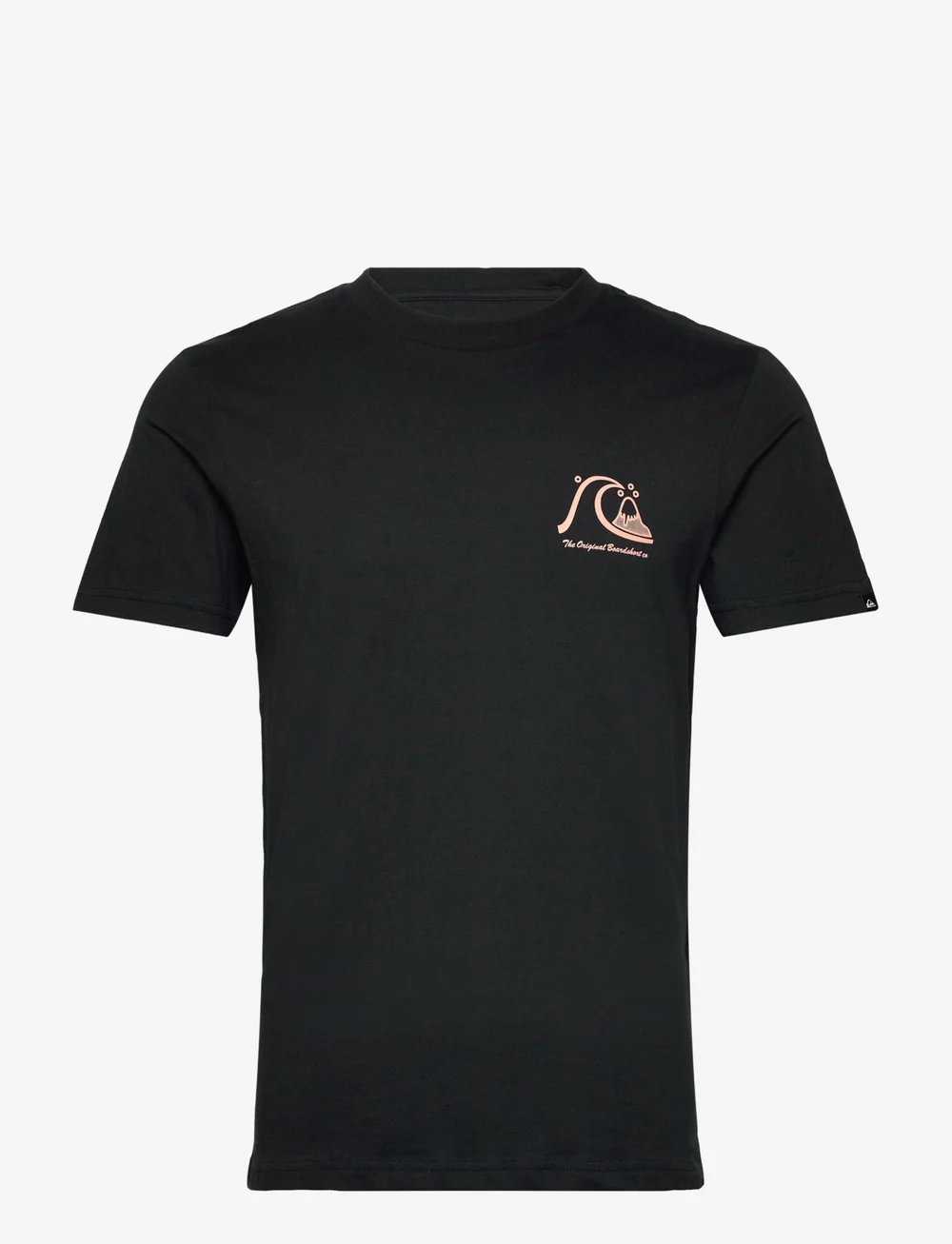 Quiksilver - EVO ORIGINAL BS SS TEE - oberteile & t-shirts - black - 1