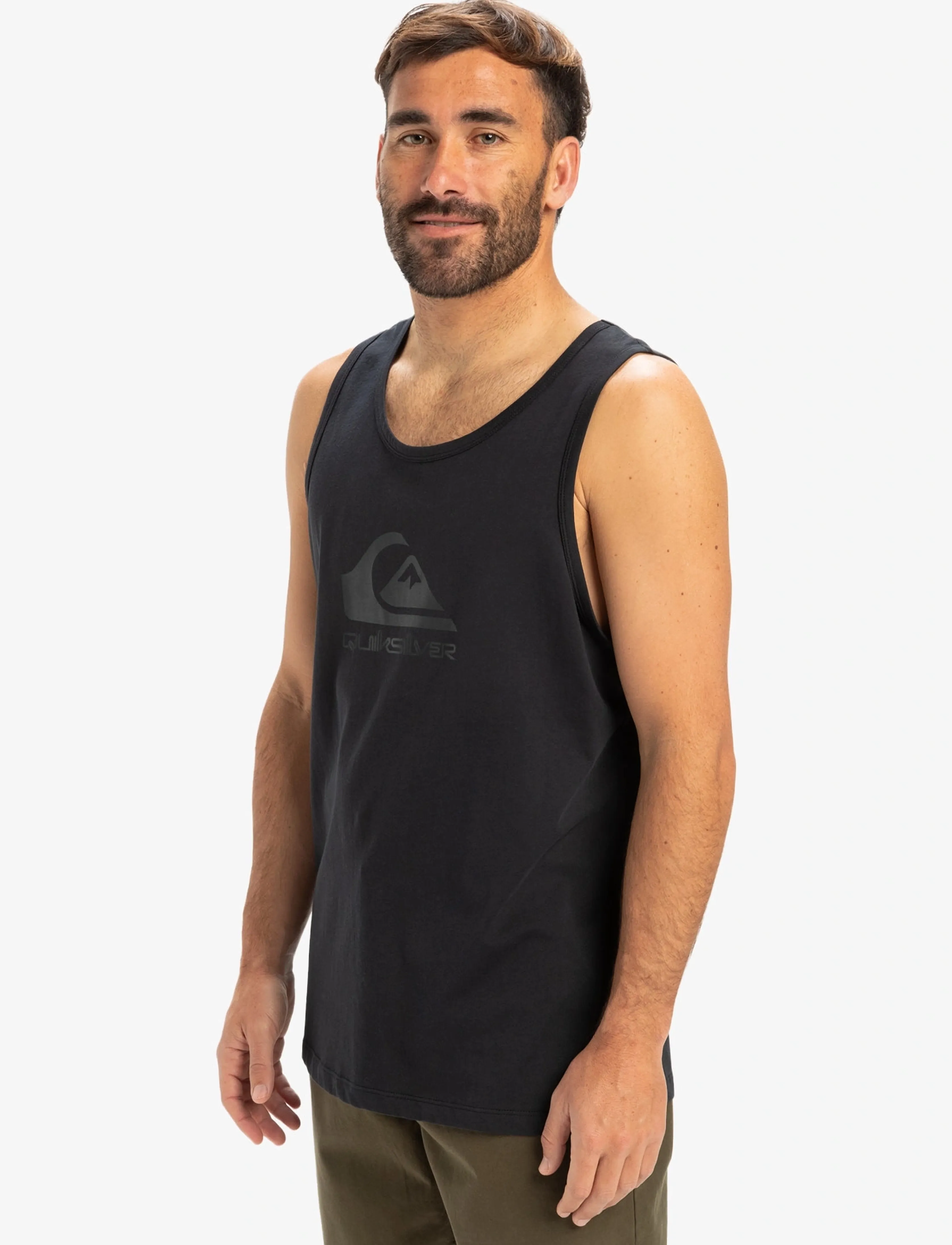 Quiksilver - EV COMP LOGO TANK - lägsta priserna - black - 5