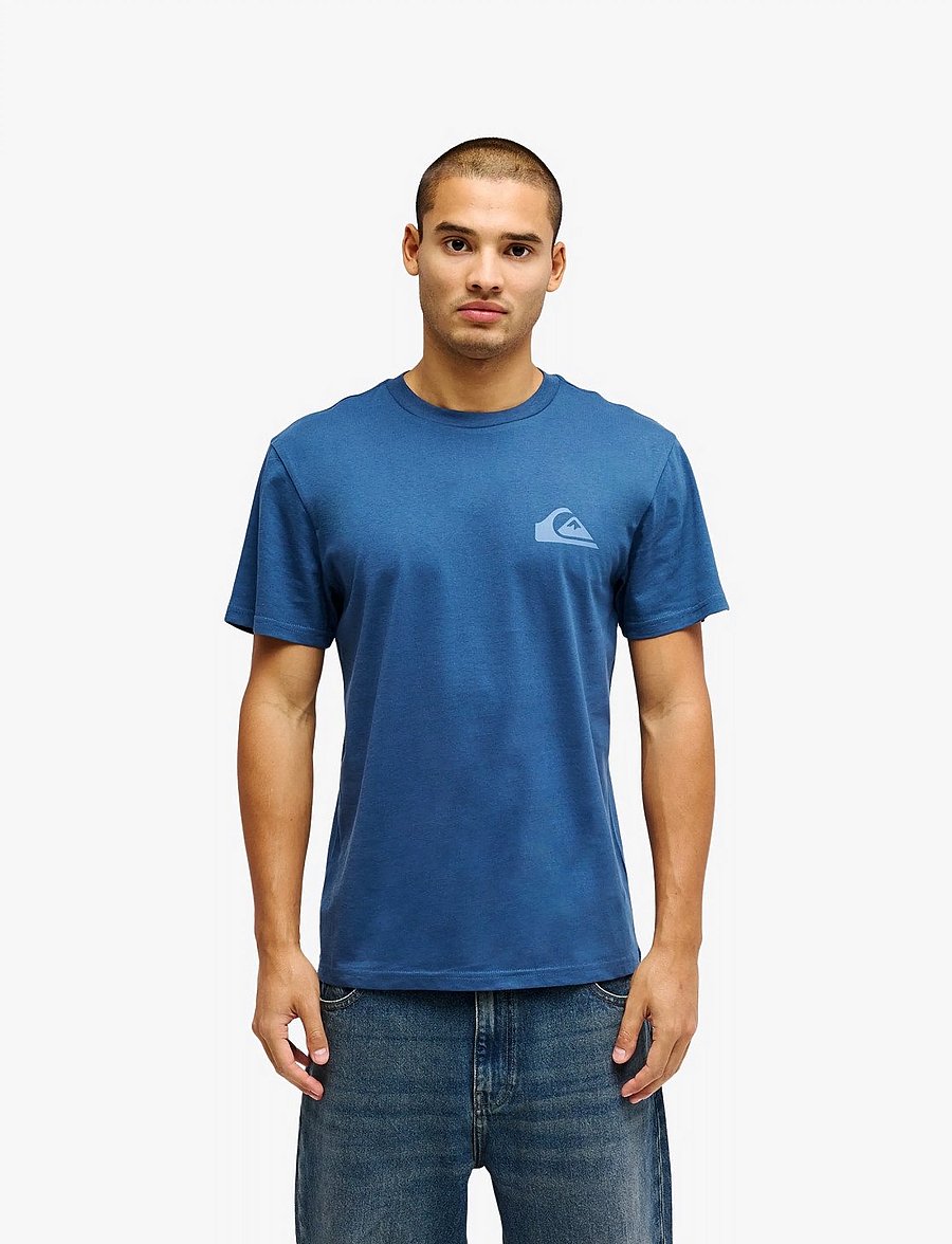 Quiksilver - EV MINI LOGO SS - dark denim - 0