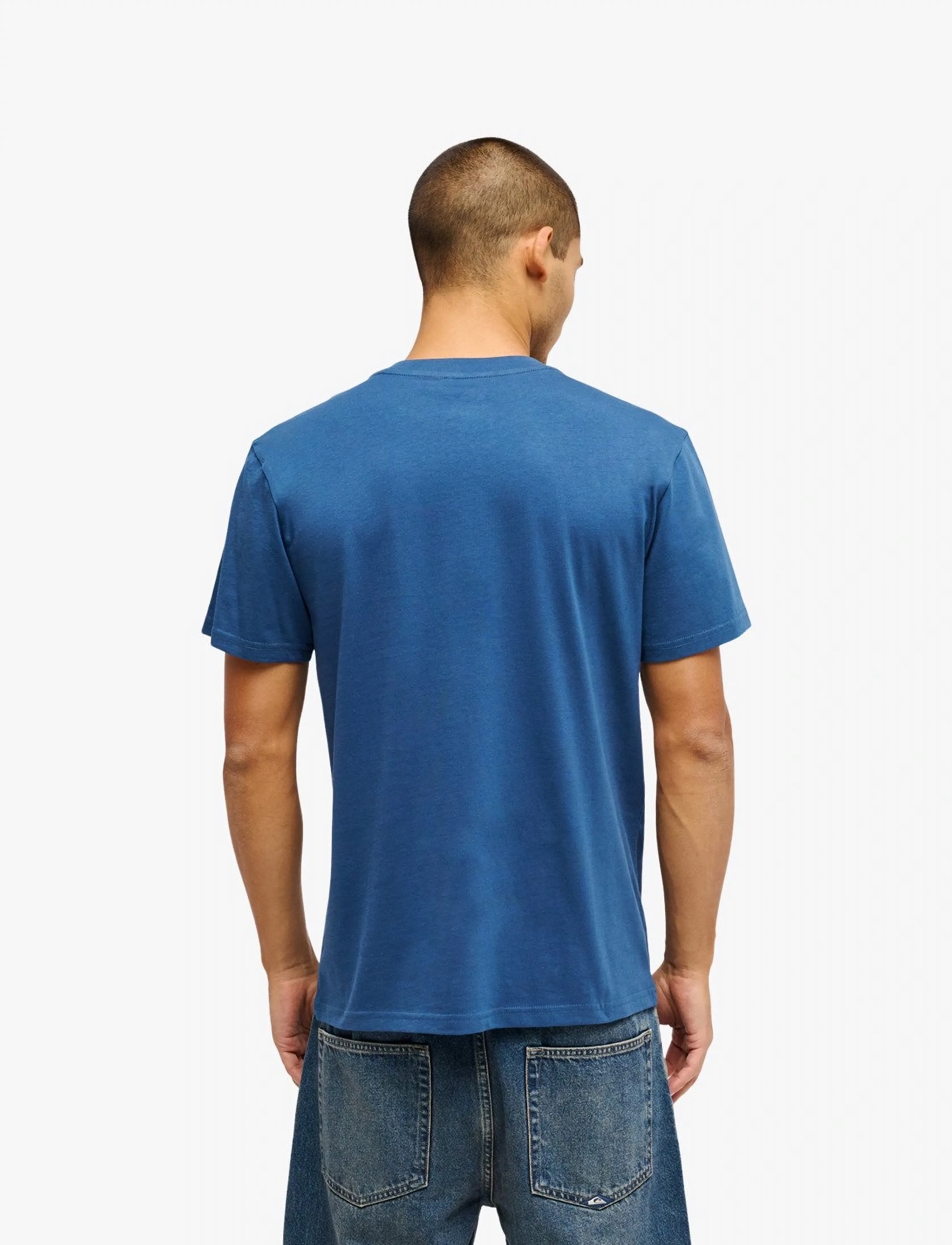 Quiksilver - EV MINI LOGO SS - dark denim - 3