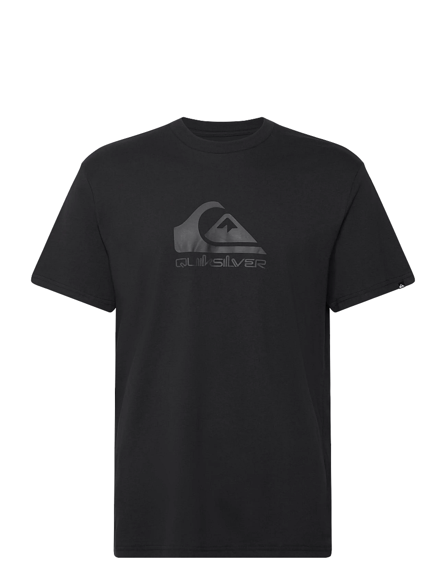 Quiksilver - EV COMP LOGO SS - tops & t-shirts - black - 1