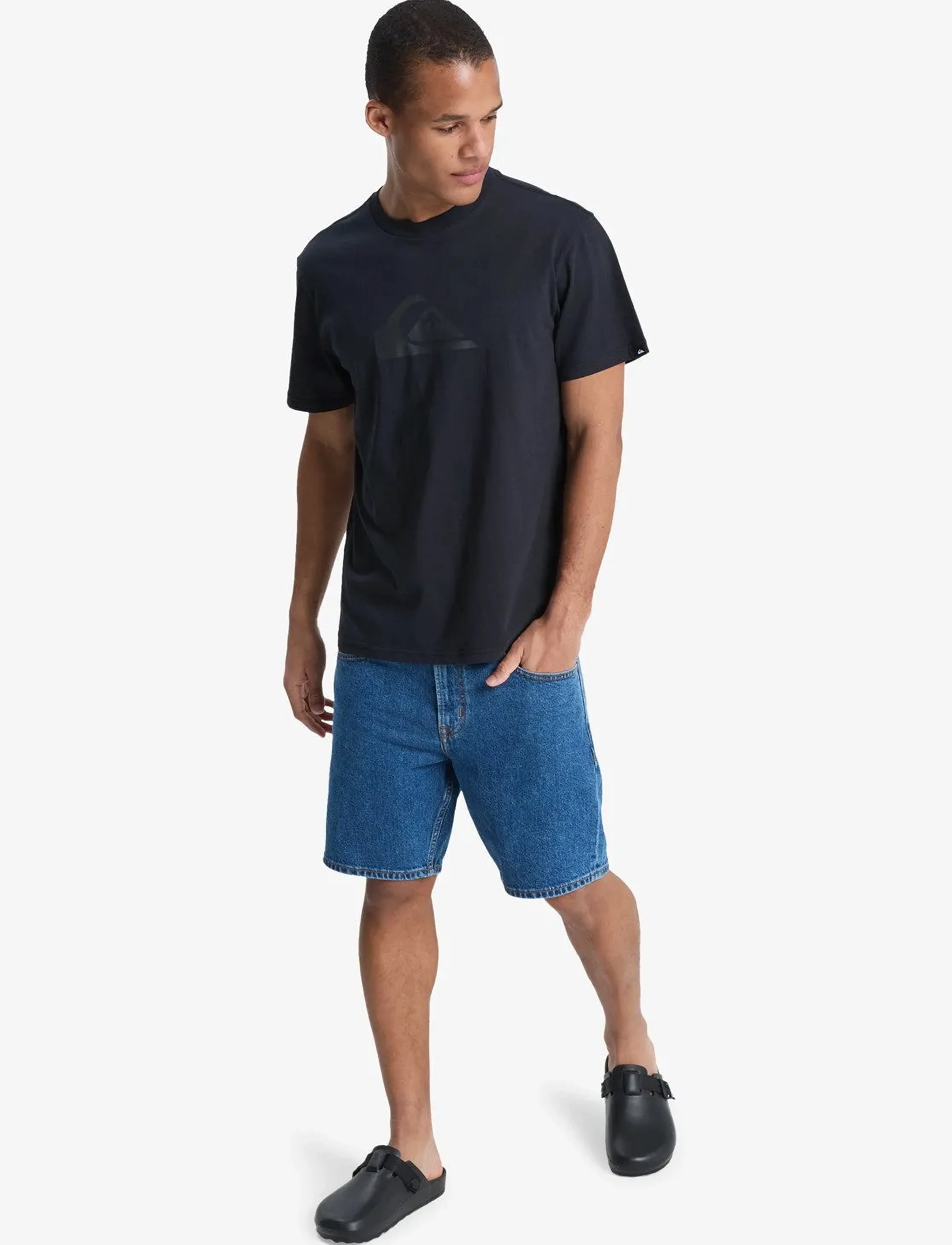 Quiksilver - EV COMP LOGO SS - madalaimad hinnad - black - 4