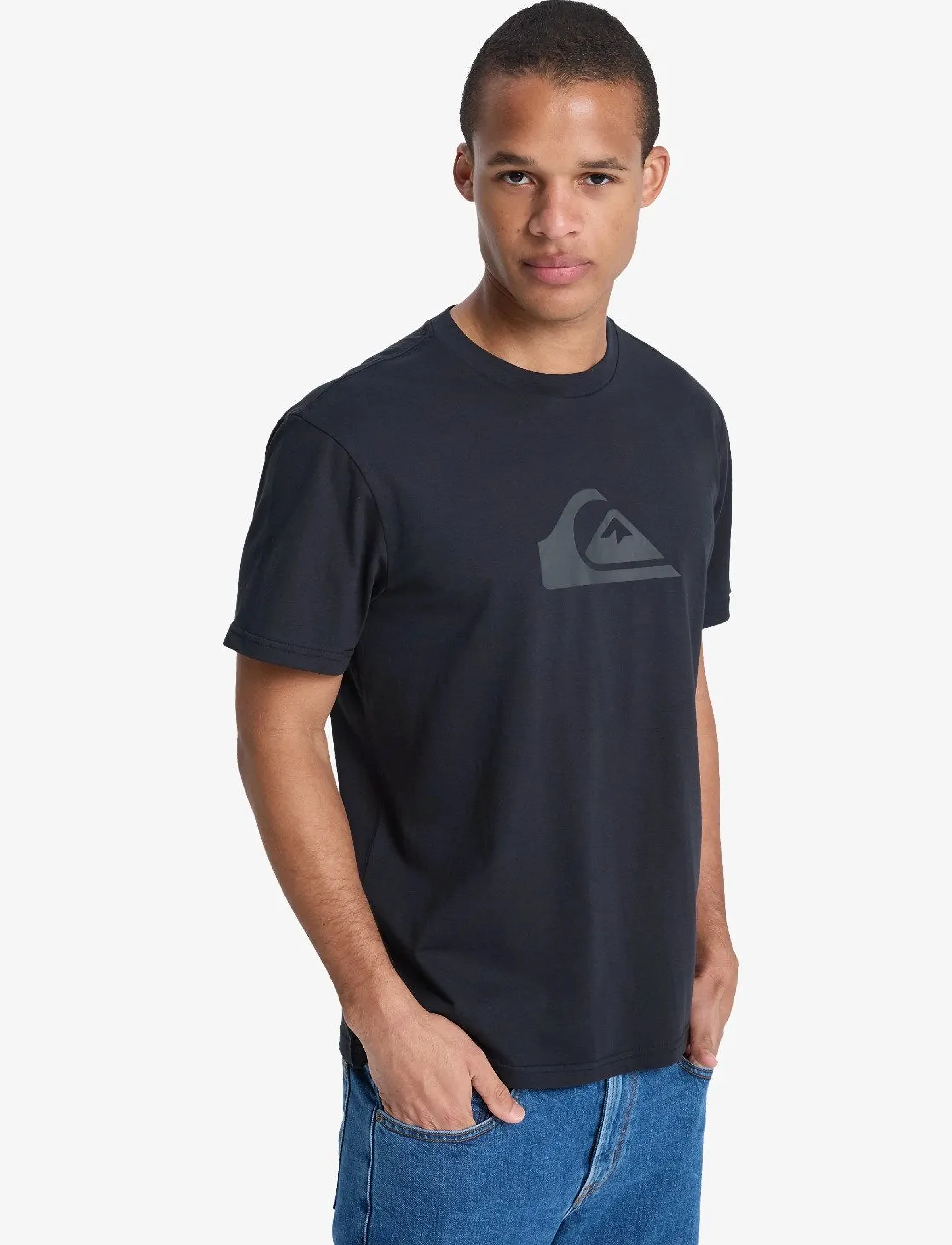 Quiksilver - EV COMP LOGO SS - madalaimad hinnad - black - 5