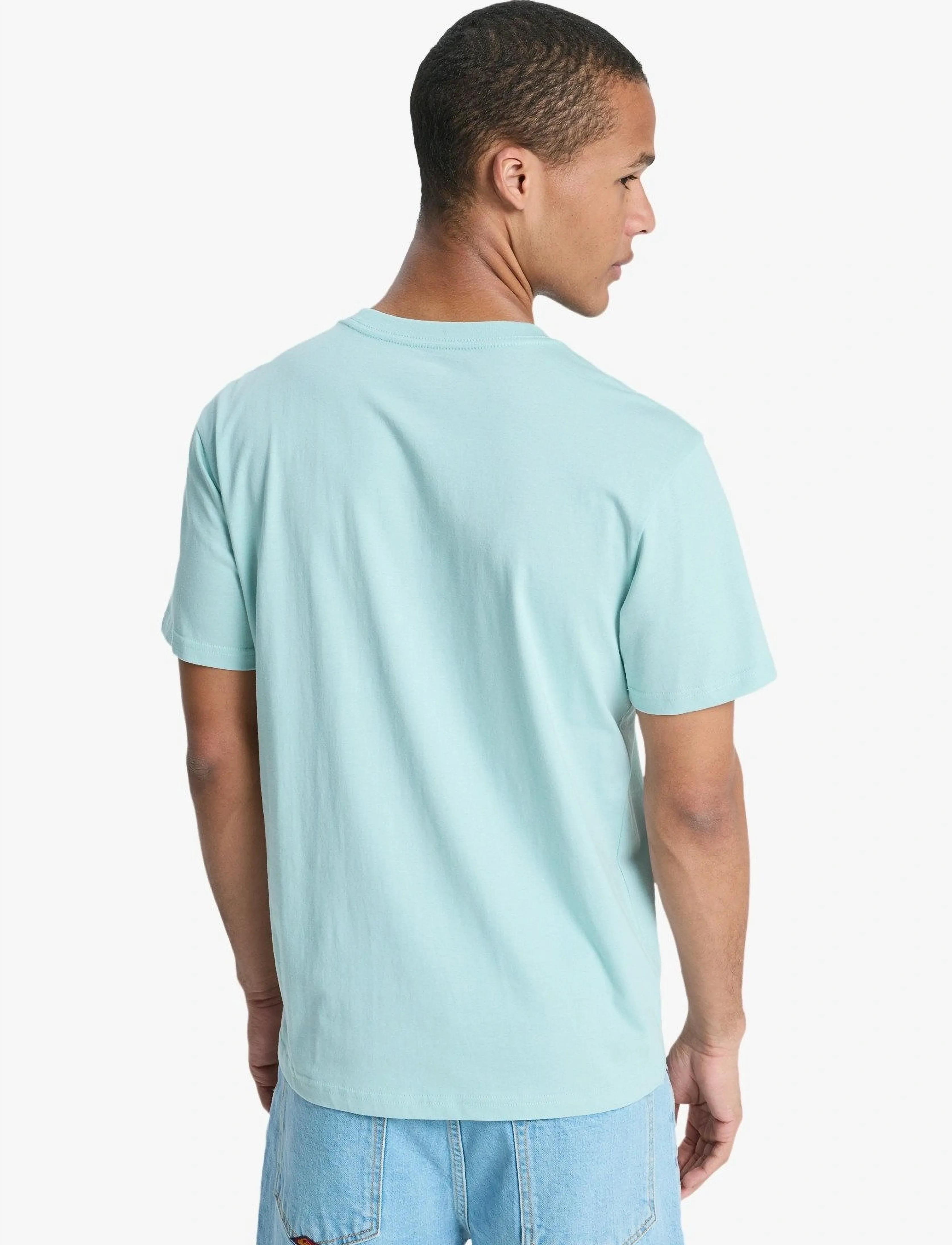 Quiksilver - EV COMP LOGO SS - madalaimad hinnad - blue haze - 3