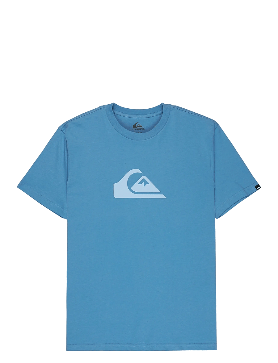 Quiksilver - EV COMP LOGO SS - t-shirts - riviera - 1