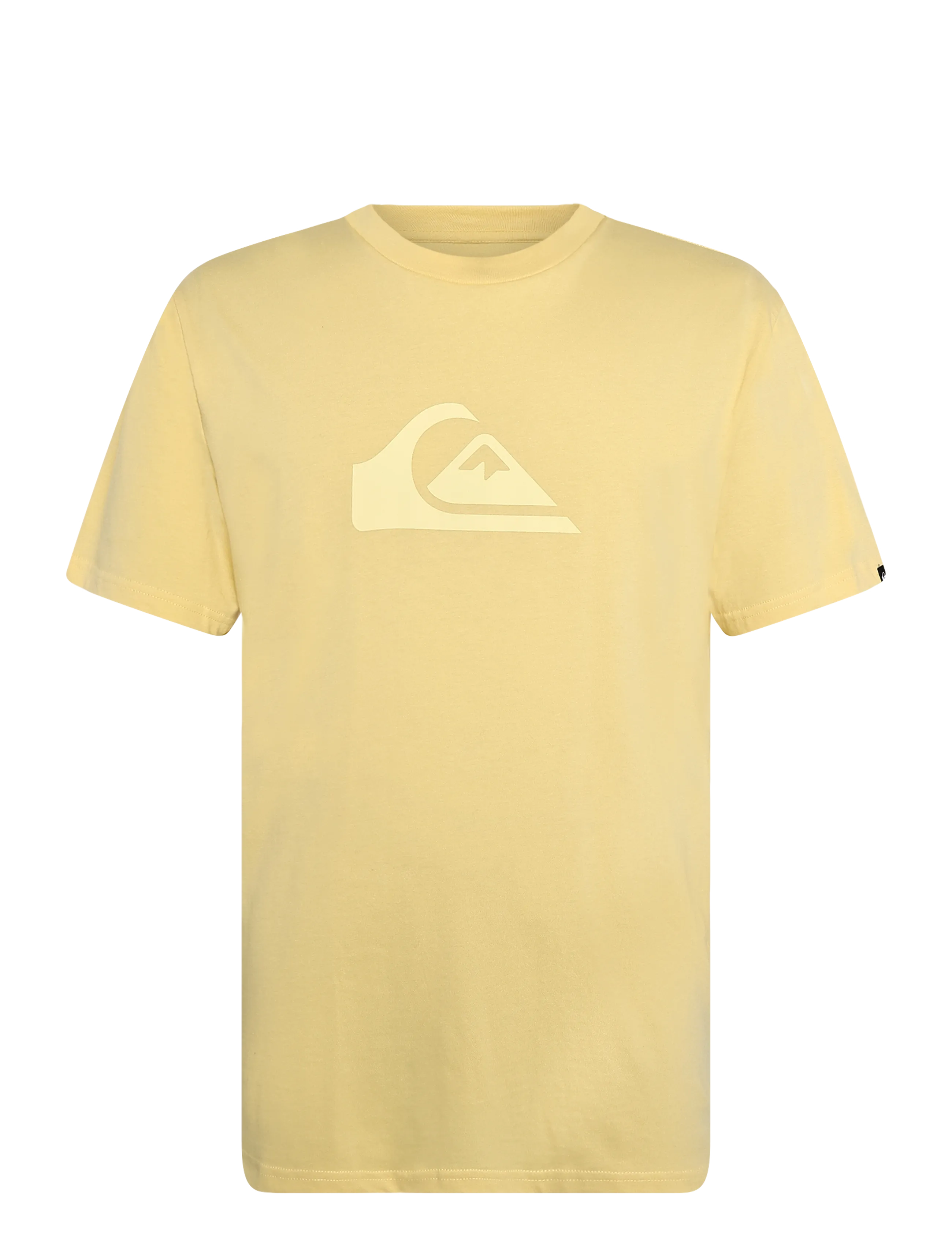 Quiksilver EV COMP LOGO SS - T-Shirts - STRAW / yellow