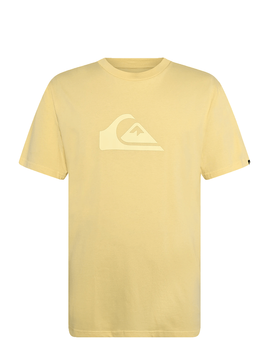 Quiksilver - EV COMP LOGO SS - oberteile & t-shirts - straw - 1