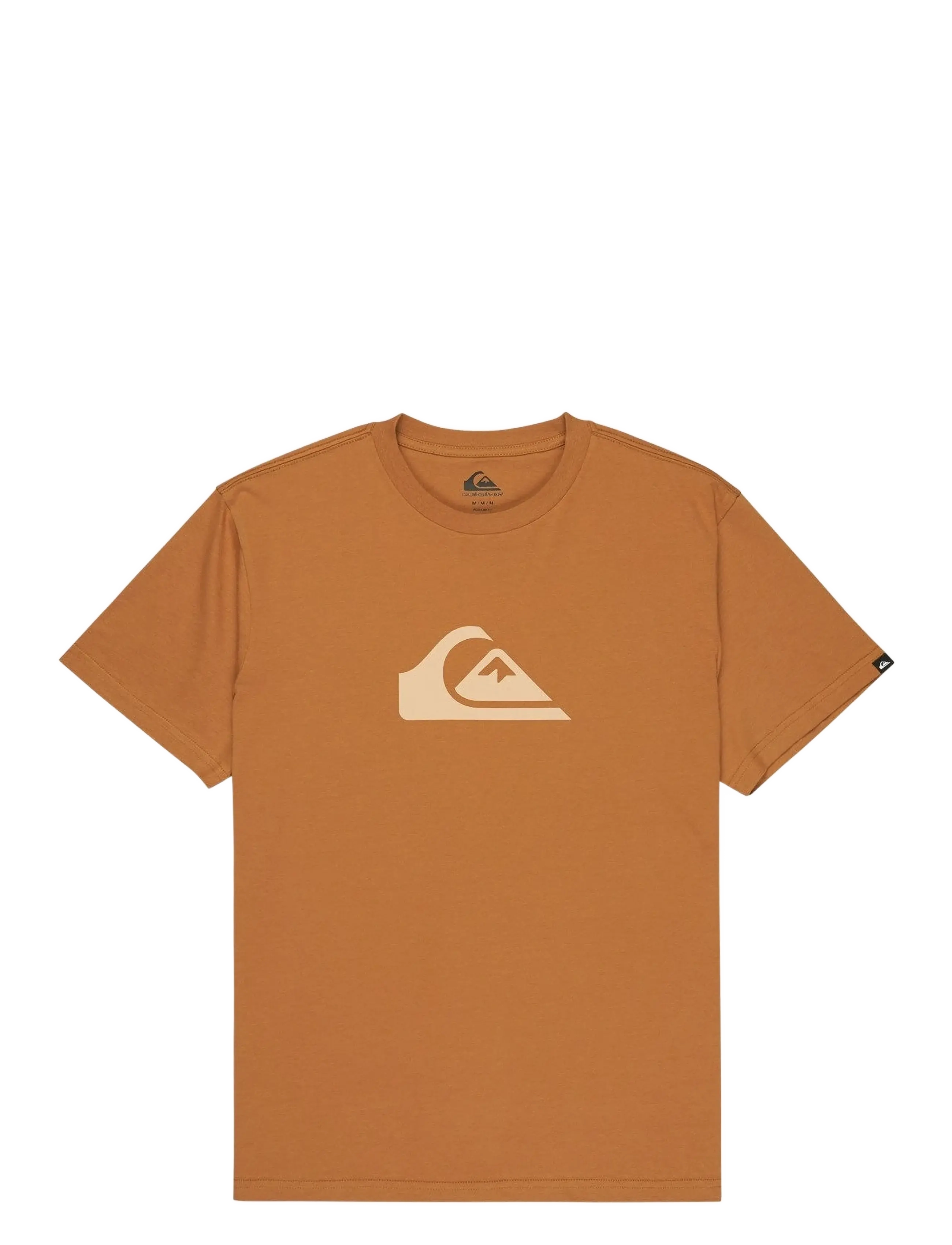 Quiksilver EV COMP LOGO SS - Kleidung - TOBACCO BROWN / beige