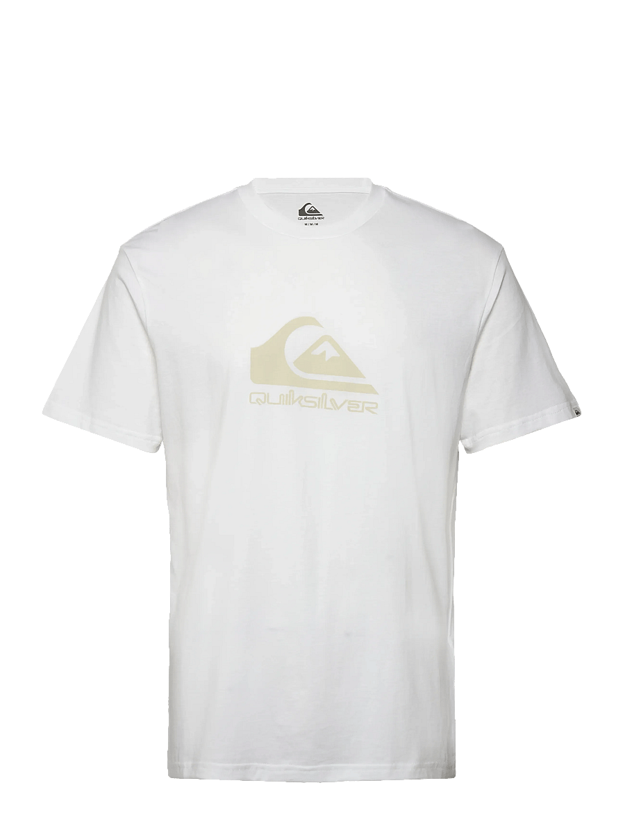 Quiksilver - EV COMP LOGO SS - tops & t-shirts - white - 1