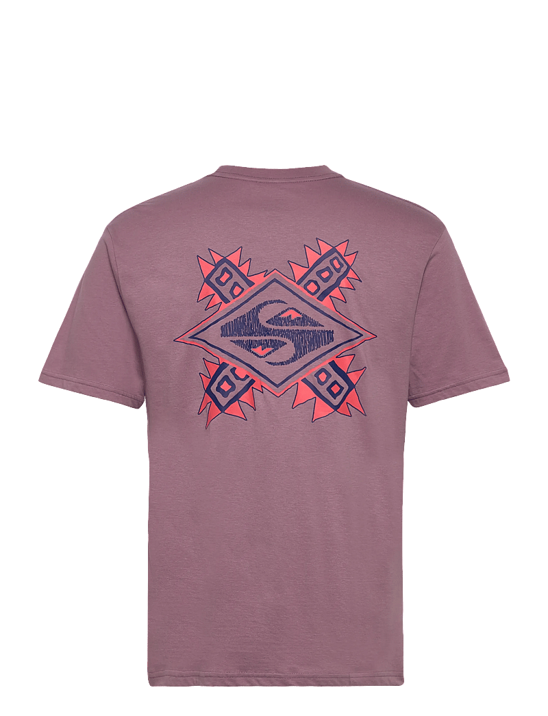 Quiksilver - EV SWELL OVATION SS - t-shirts - elderberry - 2