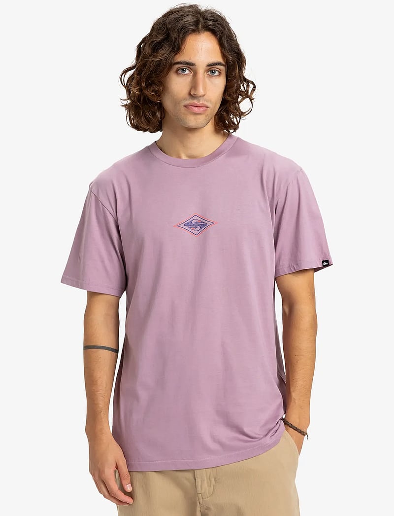 Quiksilver - EV SWELL OVATION SS - t-shirts - elderberry - 0