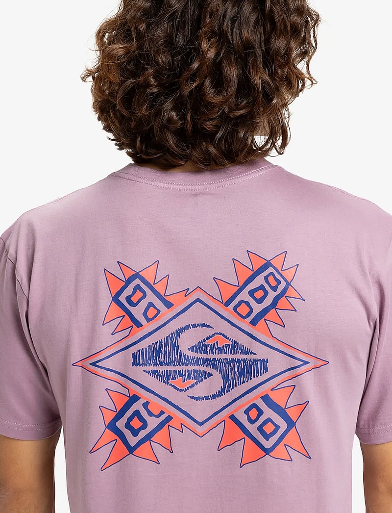 Quiksilver - EV SWELL OVATION SS - t-shirts - elderberry - 3